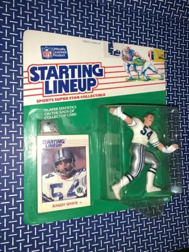 Randy White Starting Lineup action figure from 1988 Dallas Cowboys, MISP NMT collectible
