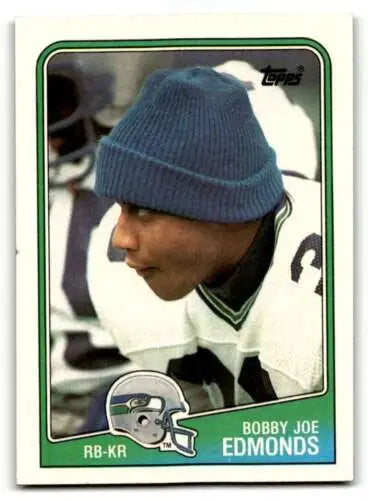 Bobby Joe Edmonds 1988 Topps #134 Seattle Seahawks football card original gloss