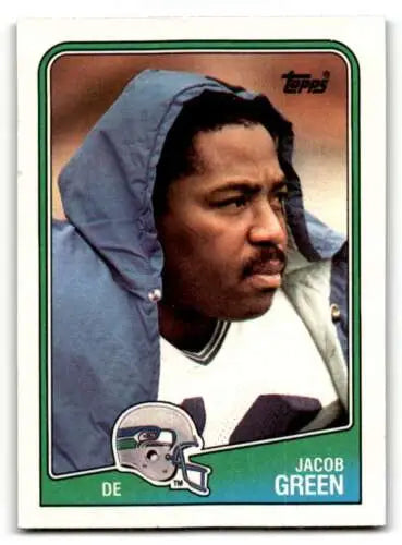 1988 Topps #140 Jacob Green Seattle Seahawks Football Card with original gloss