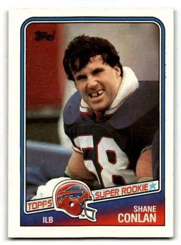 1988 Topps #232 Shane Conlan Buffalo Bills Football Card with original gloss
