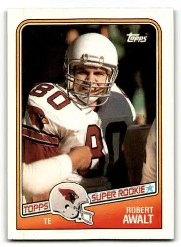 Robert Awalt Phoenix Cardinals football card in original gloss condition EX/NM
