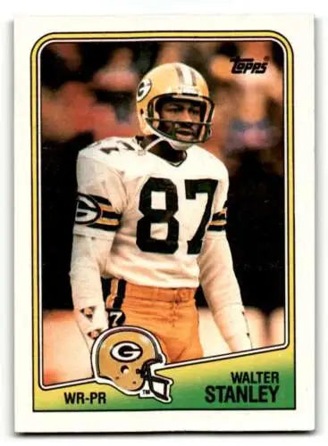 Walter Stanley Green Bay Packers football card - original gloss 1988 Topps #318