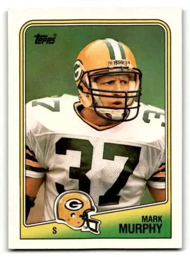 1988 Topps #324 Mark Murphy Green Bay Packers Football Card with original gloss finish