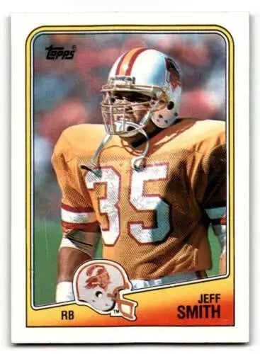 1988 Topps #354 Jeff Smith Tampa Bay Buccaneers Football Card with original gloss