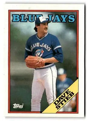 Dave Stieb baseball card from the 1988 Topps #775 trading cards collection