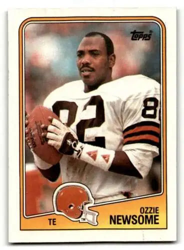 Ozzie Newsome Cleveland Browns football card from 1988 Topps with original gloss