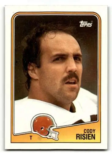 1988 Topps #93 Cody Risien Cleveland Browns Football Card with original gloss quality