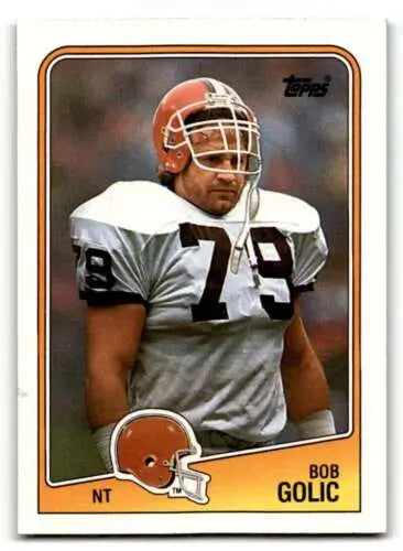 1988 Topps #94 Bob Golic Cleveland Browns Football Card with original gloss
