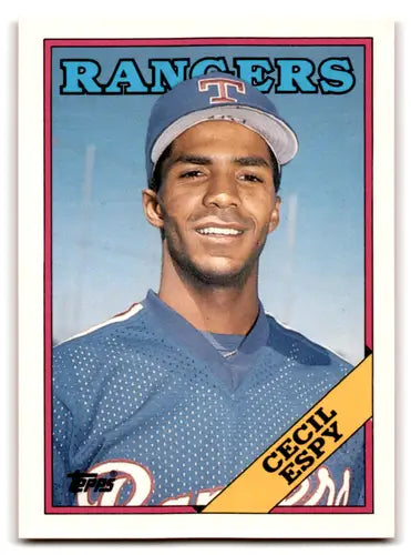 1988 Topps Traded #36T Cecil Espy NM-MT RC Rookie Rangers ID:70862 - Trading Card