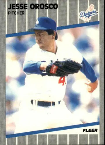 1989 Fleer #68 Jesse Orosco NM-MT Dodgers - Trading Cards