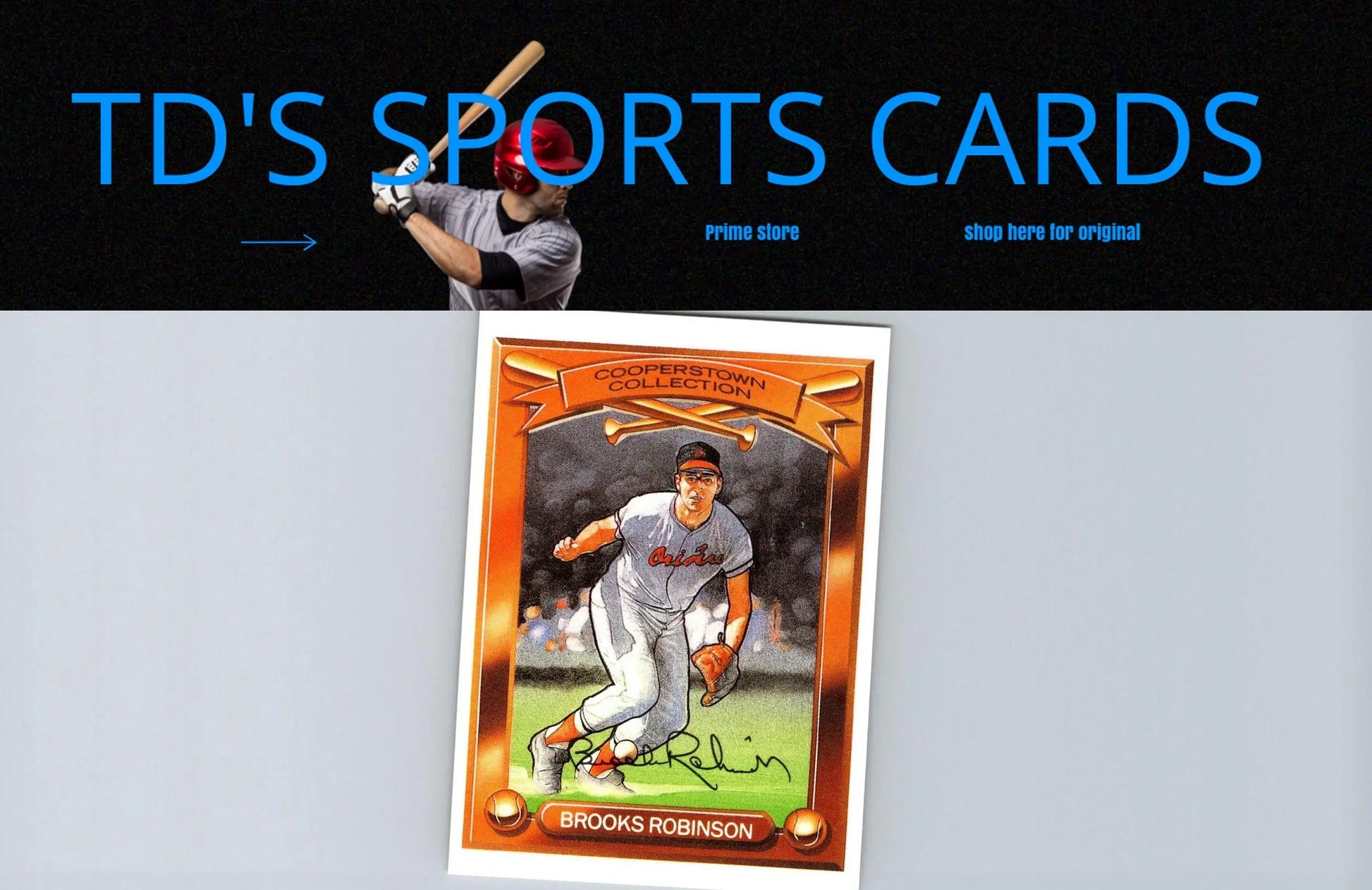 1989 Kahn’s Hillshire Farm Cooperstown Collection Brooks Robinson baseball card