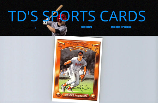 1989 Kahn’s Hillshire Farm Cooperstown Collection Brooks Robinson baseball card
