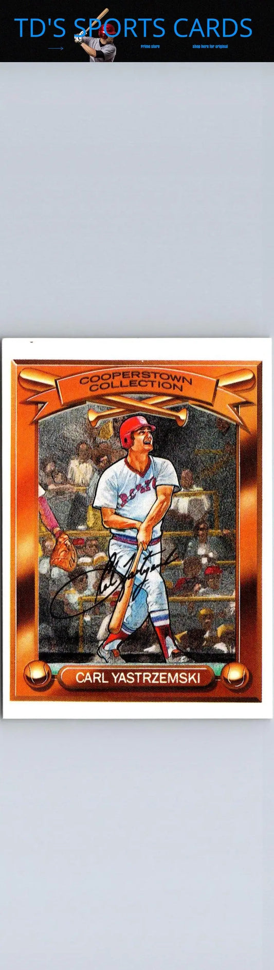 Carl Yastrzemski baseball card from Hillshire Farm Cooperstown Collection #NNO