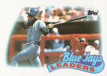 Vintage Toronto Blue Jays baseball card of Kelly Gruber at bat for collectors