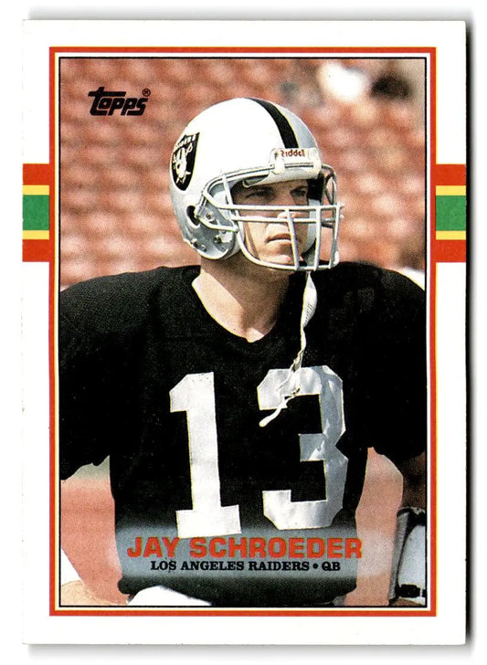 1989 Topps #266 Jay Schroeder - Trading Card