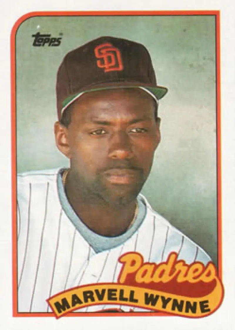 1989 Topps #353 Marvell Wynne NM-MT San Diego Padres Baseball Card - Baseball Card