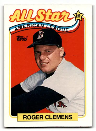 1989 Topps #405 Roger Clemens NM Near Mint Red Sox AS ID:58440 - Trading Cards