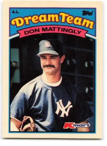 1989 Topps K-Mart Dream Team #12 Don Mattingly NM-MT Yankees ID:60561 - Trading Cards