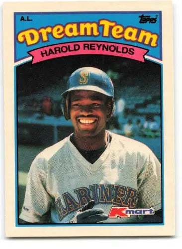 1989 Topps K-Mart Dream Team #13 Harold Reynolds NM-MT Mariners ID:60562 - Trading Cards