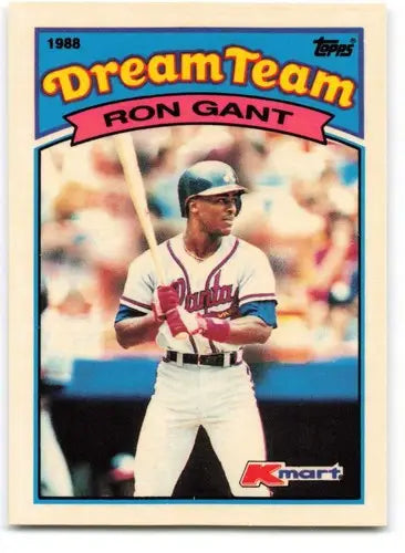 1989 Topps K-Mart Dream Team #2 Ron Gant NM-MT Braves ID:60551 - Trading Cards
