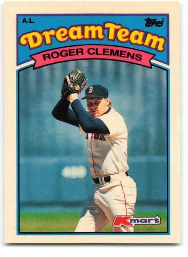 1989 Topps K-Mart Dream Team #20 Roger Clemens NM-MT Red Sox ID:60568 - Trading Cards