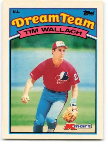 1989 Topps K-Mart Dream Team #25 Tim Wallach NM-MT Expos ID:60572 - Trading Cards