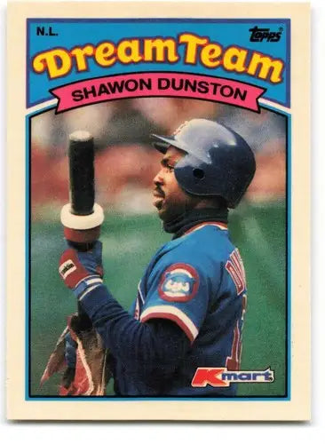 1989 Topps K-Mart Dream Team #26 Shawon Dunston NM-MT Cubs ID:60573 - Trading Cards