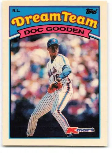 1989 Topps K-Mart Dream Team #31 Dwight Gooden NM-MT Mets ID:60578 - Trading Cards