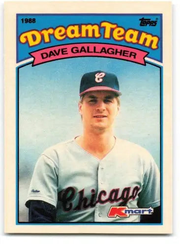 1989 Topps K-Mart Dream Team #7 Dave Gallagher NM-MT White Sox ID:60556 - Trading Cards