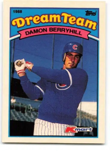 1989 Topps K-Mart Dream Team #8 Damon Berryhill NM-MT Cubs ID:60557 - Trading Cards