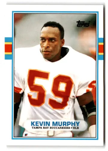 1989 Topps Traded #64T Kevin Murphy NM-MT RC football card with original gloss
