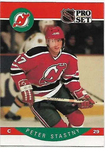 1990-91 Pro Set #175B Peter Stastny NM-MT NJ Devils COR - Trading Cards