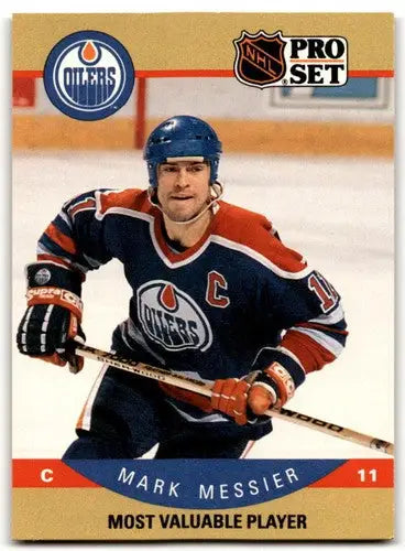 1990-91 Pro Set #397 Mark Messier NM Near Mint Oilers MVP ID:43238 - Trading Cards