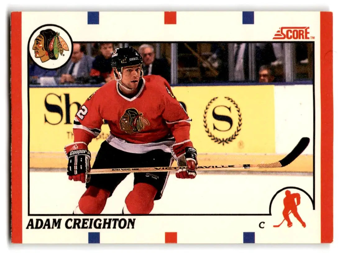 1990-91 Score American #82 Adam Creighton - Trading Cards