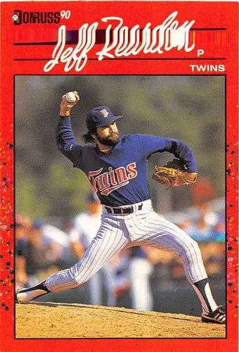 1990 Donruss #119 Jeff Reardon NM-MT Twins - Trading Cards