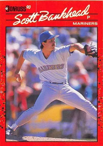 1990 Donruss #261 Scott Bankhead NM-MT Mariners - Trading Cards
