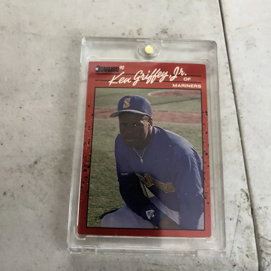 Ken Griffey Jr. baseball card from 1990 Donruss trading cards collection