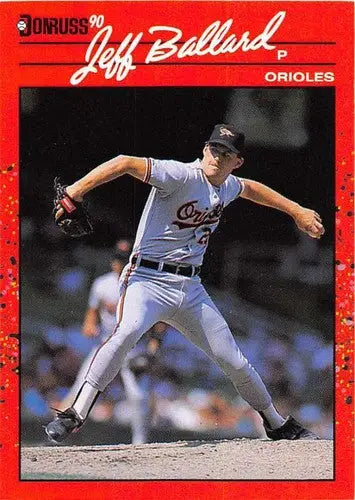 1990 Donruss #51 Jeff Ballard NM-MT Orioles - Trading Cards