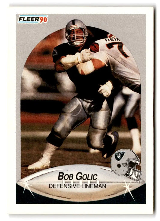 1990 Fleer #254 Bob Golic - Trading Card
