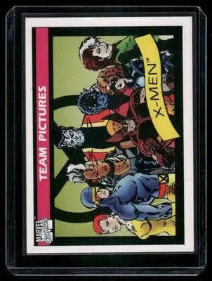 Marvel Comics X-Men trading card from 1990 Marvel #140 product display