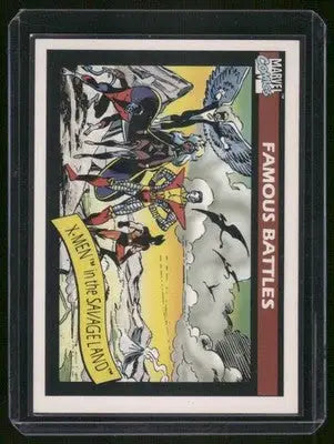 Collectible Marvel Comics X-Men trading card from 1990 Marvel Comics #120