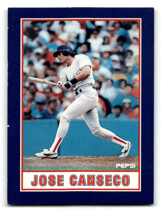 1990 Pepsi Jose Canseco #1 Jose Canseco - Trading Cards