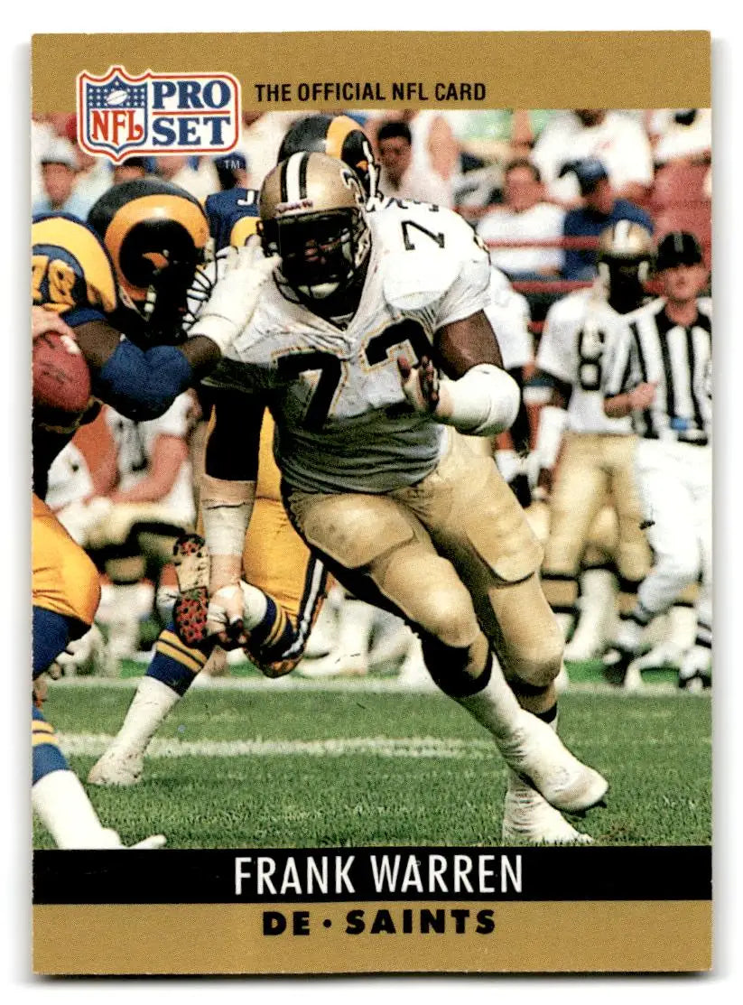 1990 Pro Set #219 Frank Warren - Trading Card