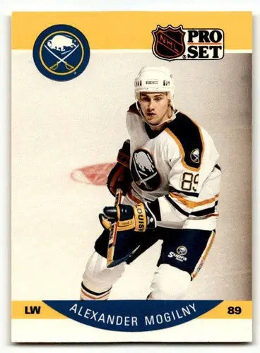 1990 Pro Set #26 Alexander Mogilny Buffalo Sabres Hockey Cards EX/NM ID:60549 - Trading Cards