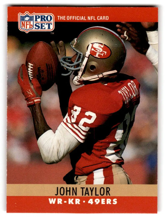 1990 Pro Set #297 John Taylor - Trading Card