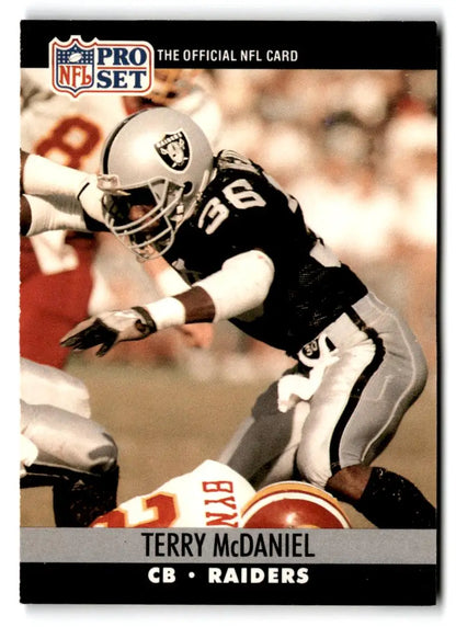 1990 Pro Set #546 Terry McDaniel - Collectible Trading Card