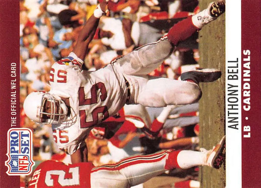 Anthony Bell diving play on 1990 Pro Set #613 Phoenix Cardinals football card