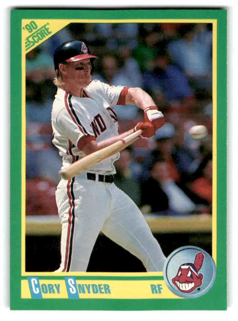 1990 Score #10 Cory Snyder NM-MT Indians ID:70075 - Trading Cards