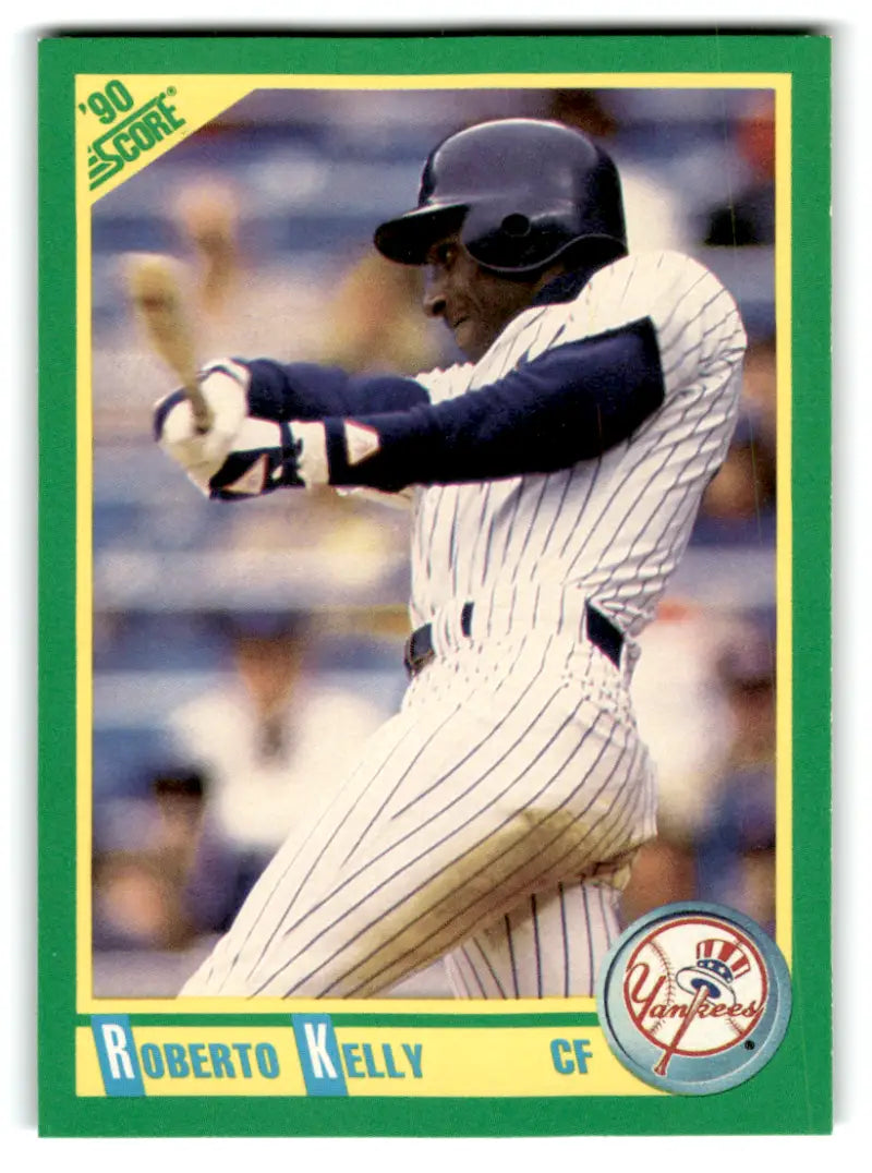 1990 Score #100 Roberto Kelly NM-MT Yankees ID:70080 - Trading Cards