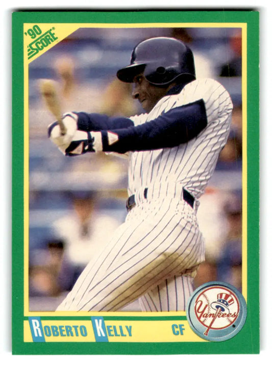 1990 Score #100 Roberto Kelly NM-MT Yankees ID:70080 - Trading Cards